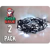 Solight1V101-W-LED Spoljni LED lanac 100xLED/8 funkcija IP44 13m hladno bela