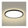 Brilagi - LED prigušiva svetiljka ULTRA SLIM LED/24W/230V, prečnik 42 cm, crna + daljinski upravljač