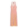 Pull&Bear Poletna obleka rumena / pastelno zelena / oranžna / roza