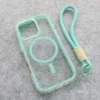 Maska Mag Case Grip and Go za iPhone 16 Pro zelena