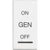 POKROV ZA GUMB LIVING LIGHT GEN 1M BEL N4911AFN