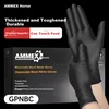 Ammex Jednokratne rukavice GPNBC, 100 komada, Crne