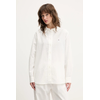 Tommy Jeans Srajca DW0DW20292 Écru Relaxed Fit