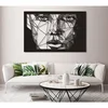Metalna slika Beauty mysterius girl 60x100