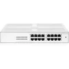 HPE Networking Instant On Switch Series 1430 16-Port Gb Unmanaged Layer 2 Ethernet Switch | 16x 1G | Fan-Less | US Cord (R8R47A#ABA)