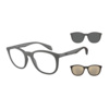 EMPORIO ARMANI Okvir i 2 clip on dodatka za sunčane naočare 0EA4211 51261W 52, Muški, Crni
