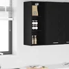 Viseći ormarić Crni hrast 30 x 29,5 x 80 cm Konstruirano drvo