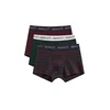 GANT Boksarice marine/jelka/vinsko rdeča/bela