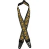 Fender Pasadena Woven Strap Yellow Lotus Tekstilni kitarski pas (Kot novo)