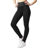 Womens High Waisted Leggings Interlock blk/blk