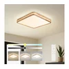 Brilagi - LED prigušiva svetiljka MOLINA SQUARE LED/80W/230V hrast 60x60 cm + daljinski upravljač