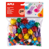 Apli Pom-pon kroglice,bleščice, mix 78/1