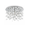 Ideal Lux - LED plafonska svetiljka NEVE 8xG9/3W/230V, prečnik 40,5 cm, hrom