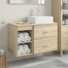 Set namještaja za kupaonicu 2 pcs Hrast sonoma