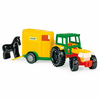 Traktor s prikolico za konje