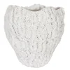Shishi Keramična vaza bela praprot 31x32 cm