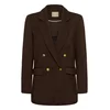 CULTURE Blazer CUEva temno rjava