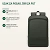 Bruno Poslovni ranac Rodman, Proširiv 8-11 cm, Odeljak za laptop, 15, Maslinasti
