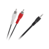 JACK kabel 3,5-2 x RCA 1,8 m