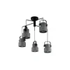 Eglo 39856 - Plafonski luster HILCOTT 5xE27/40W/230V