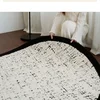 Shengwaluding Tepih, 80 cm, Crno-beli