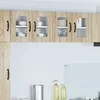 vidaXL Stenska kuhinjska omarica 2 pcs Sonoma hrast 60 x 31 x 40 cm