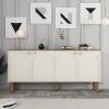 Hanah Home Konzolni sto Bohem 849, 180x84x35 cm, Krem