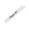 shumee Prstan Happy 40, štirideset - kremne barve, 76 cm