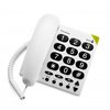 Telefon za starije i nagluhe s velikim tipkama Doro PhoneEasy 311c Bijela