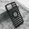 Futrola LINES LOGO CUT za iPhone 15 Pro Max (6.7) crna
