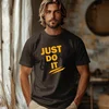 Camiseta Majica sa štampanim printom Cam 481, Muška, Čokolada