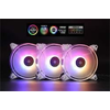 1stCool KIT AURA EVO CRYSTAL ARGB 3x CRYSTAL White 120mm ventilator + ARGB Nano krmilnik