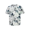 JACK & JONES Majica JJHONOLULU marine/bela
