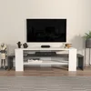 Hanah Home TV Komoda Lenora, 150x45x35 cm, Belo-Antracit