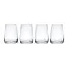 Set of 4 tumblers, made of crystalline glass, 350 ml, Palermo - Mika
