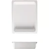 G. Benedikt porcelanska gastronorm posoda GN 1/2 35,6x26,7 cm, 65 mm, bela