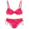 VENICE BEACH Bikini oranžna/roza