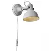 BRILLIANT  Lampa LED zidna Katie Qpar 51 GU10 35W siva 90230/70