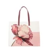 Ted Baker Nakupovalna torba SHELIEN ecru / roza / magenta / puder