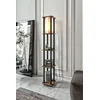 Opviq Podna lampa Estantes Square, 150 cm, Smeđa