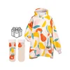 Svilanit Hoodie odeja za odrasle Fruity Pop