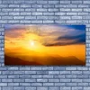 tulup.si Slika na platnu Mountain sun oblaki landscape 140x70 cm