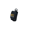 Belt pouch for two 18650 or 21700 batteries