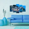 Wallity Set Slika 5MX-80, 5 Delova