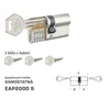 Varnostni cilinder MP DK - EAP2000 S (biserni nikelj)