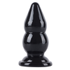 Hidden Desire Extreme Buttplug Balls Large 17cm Black