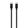 Dviced Cable USB-C to USB-C Nylon Textile 1,25m - Black