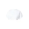 Majice Under Armour Cropped Script SS Tee White M