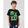 Sinsay - Pamučna Majica sa Printom Minecraft - crno