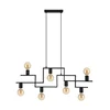 Eglo 43365 - Lestenec na vrvici FEMBARD 7xE27/60W/230V